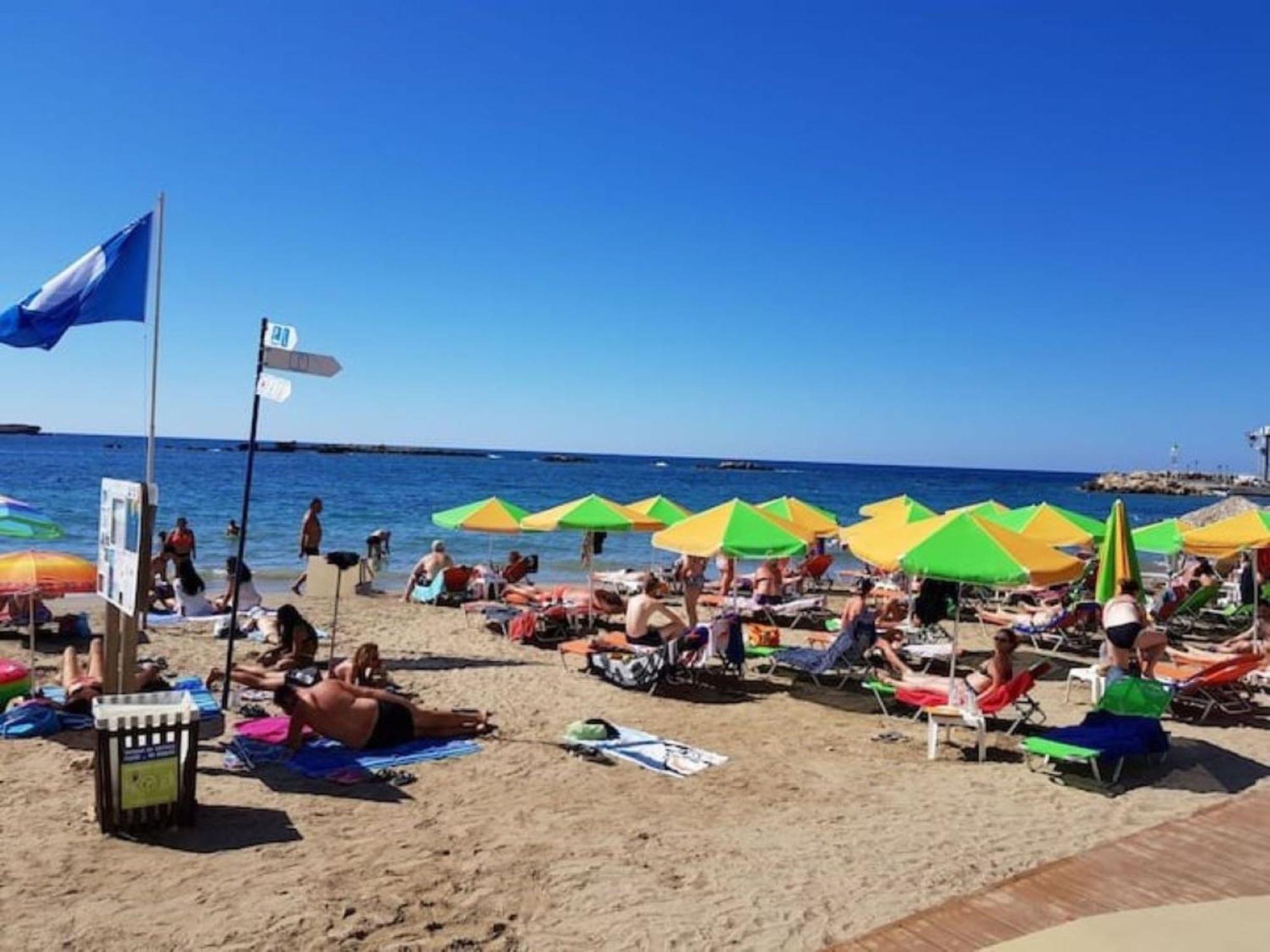 Sun Beach Apartments In Chania 09 11 Екстериор снимка