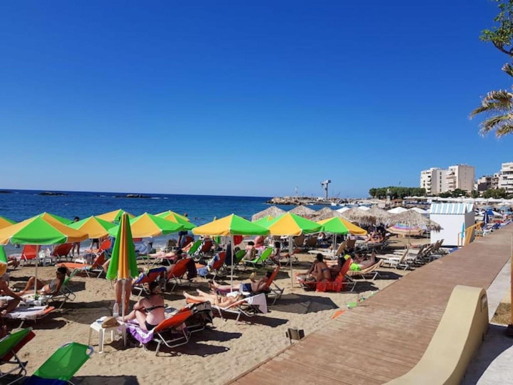 Sun Beach Apartments In Chania 09 11 Екстериор снимка