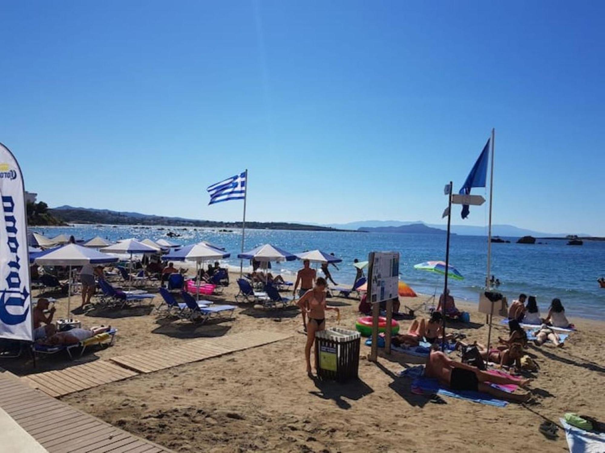 Sun Beach Apartments In Chania 09 11 Екстериор снимка